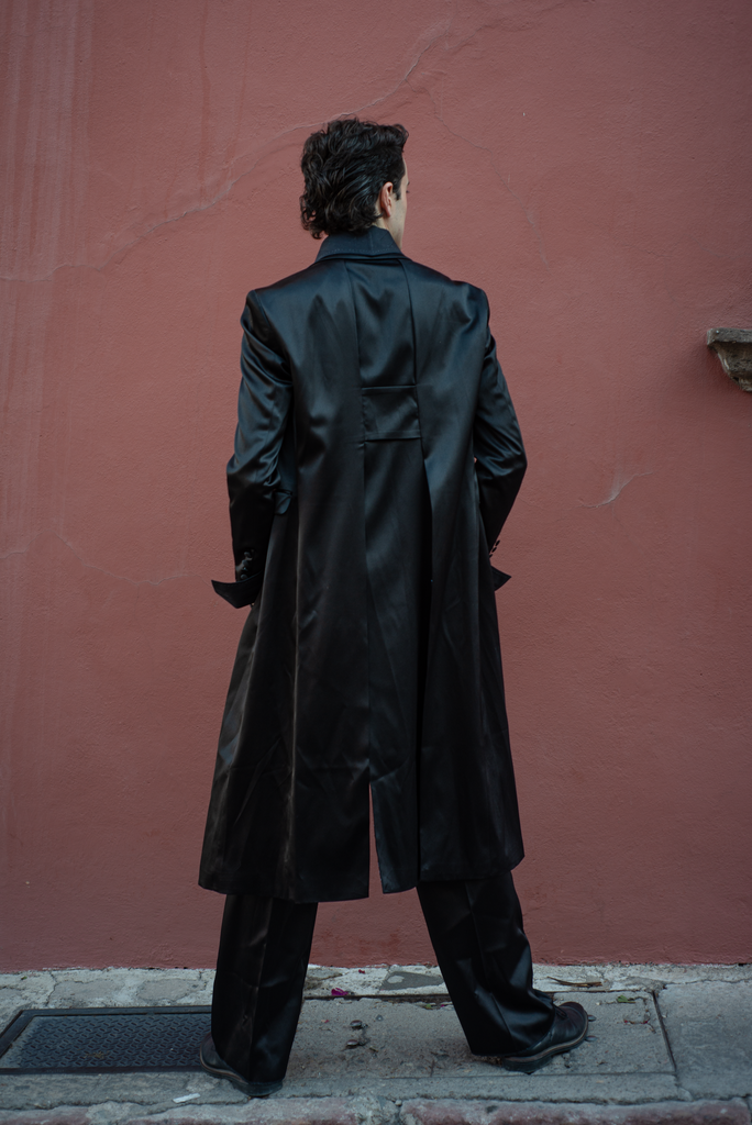 Celeste Long Jacket Black