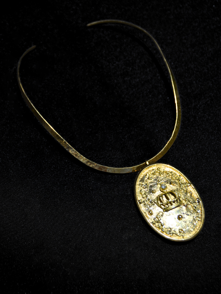Crown Medallion locket