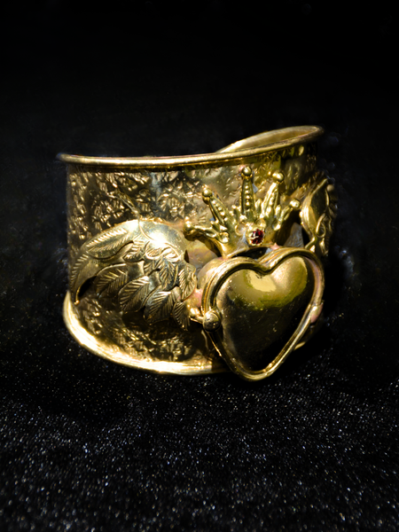 Sacred Heart Locket bracelet