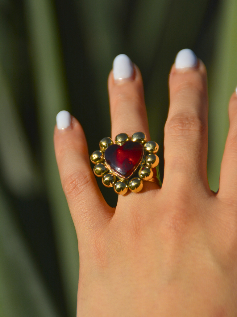 Heart Love energy Ring