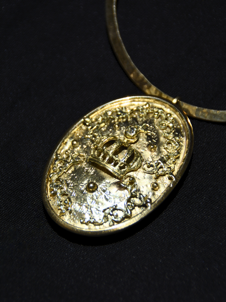 Crown Medallion locket