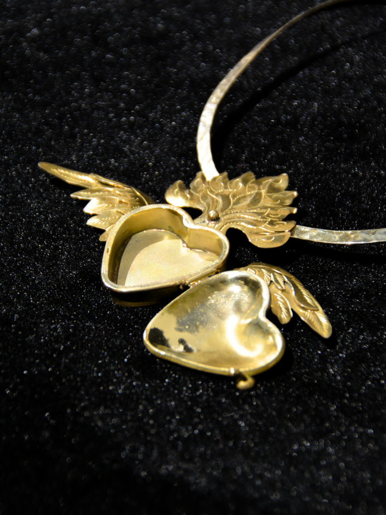 Freedom Heart Locket Necklace