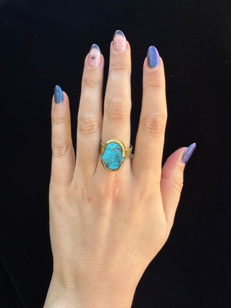 Artisanal Turquoise Ring