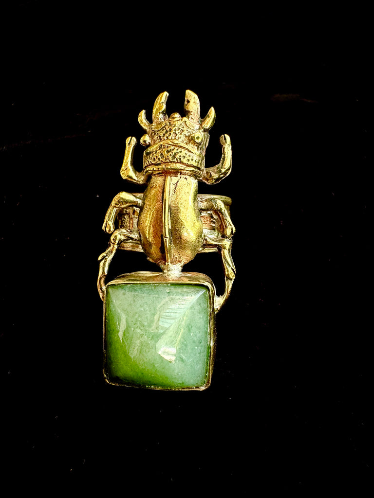 Stag Beetle Ring