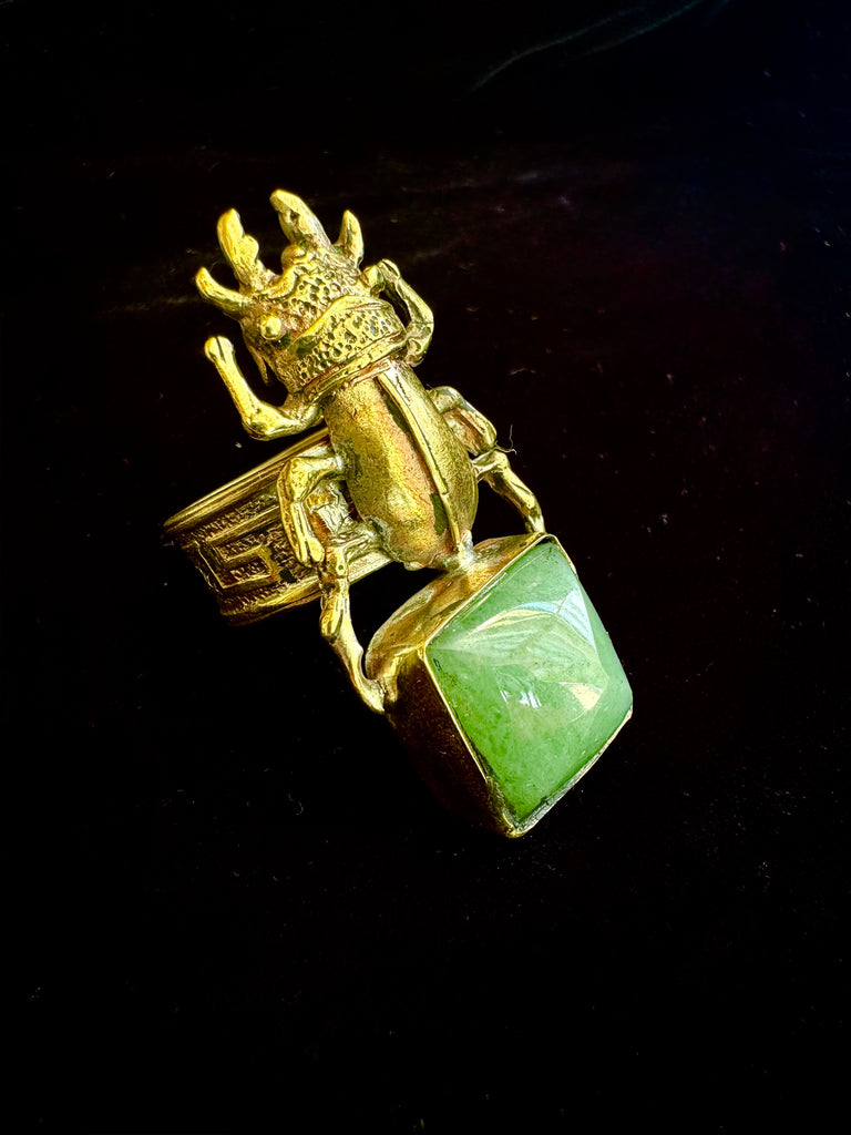 Stag Beetle Ring