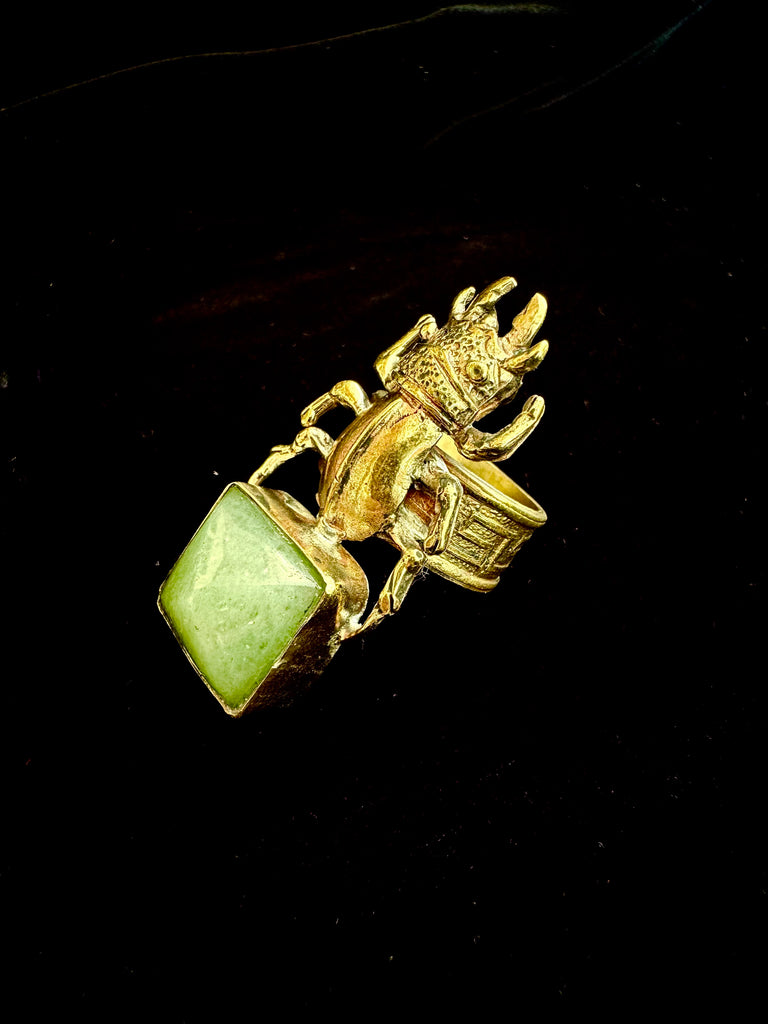 Stag Beetle Ring