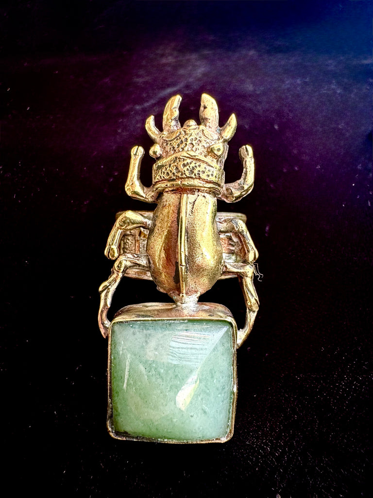 Stag Beetle Ring