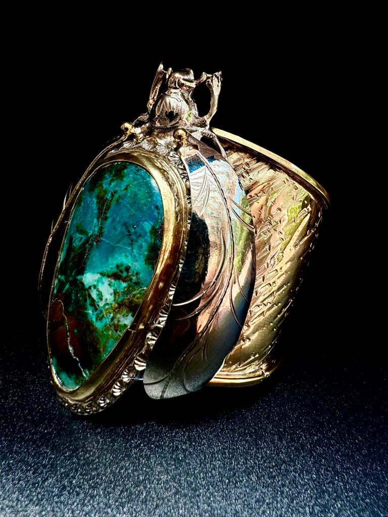 Scarab Beetle Large Cuff