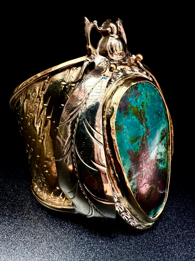 Scarab Beetle Large Cuff