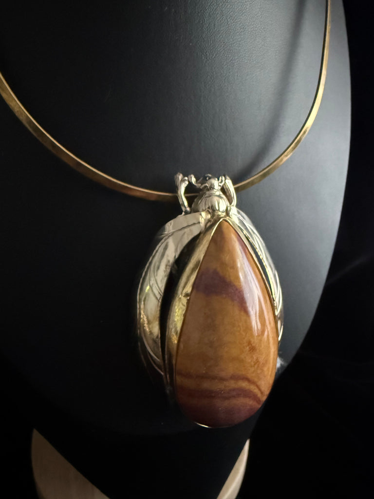 Scarab Beetle Necklace