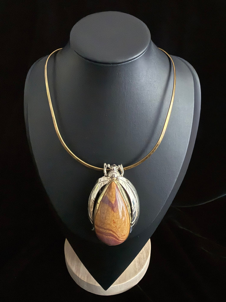 Scarab Beetle Necklace