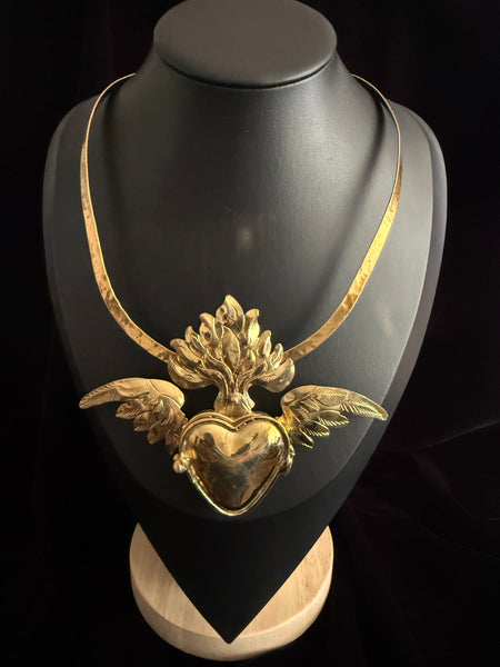 Freedom Heart Locket Necklace