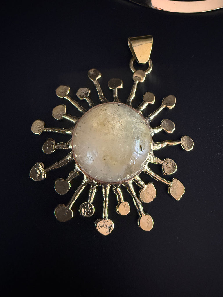 Citrine Sun Necklace