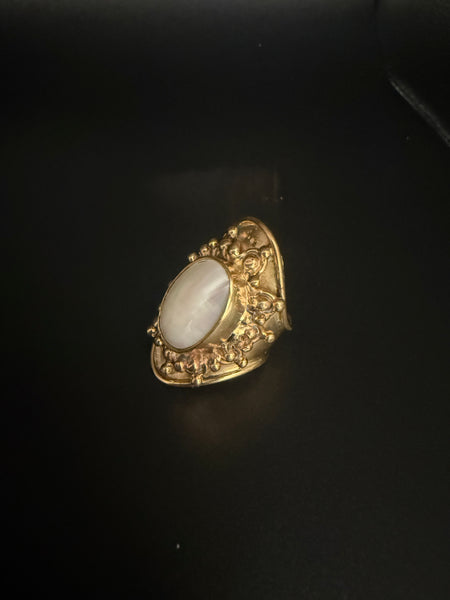 Pearl Renaissance Ring