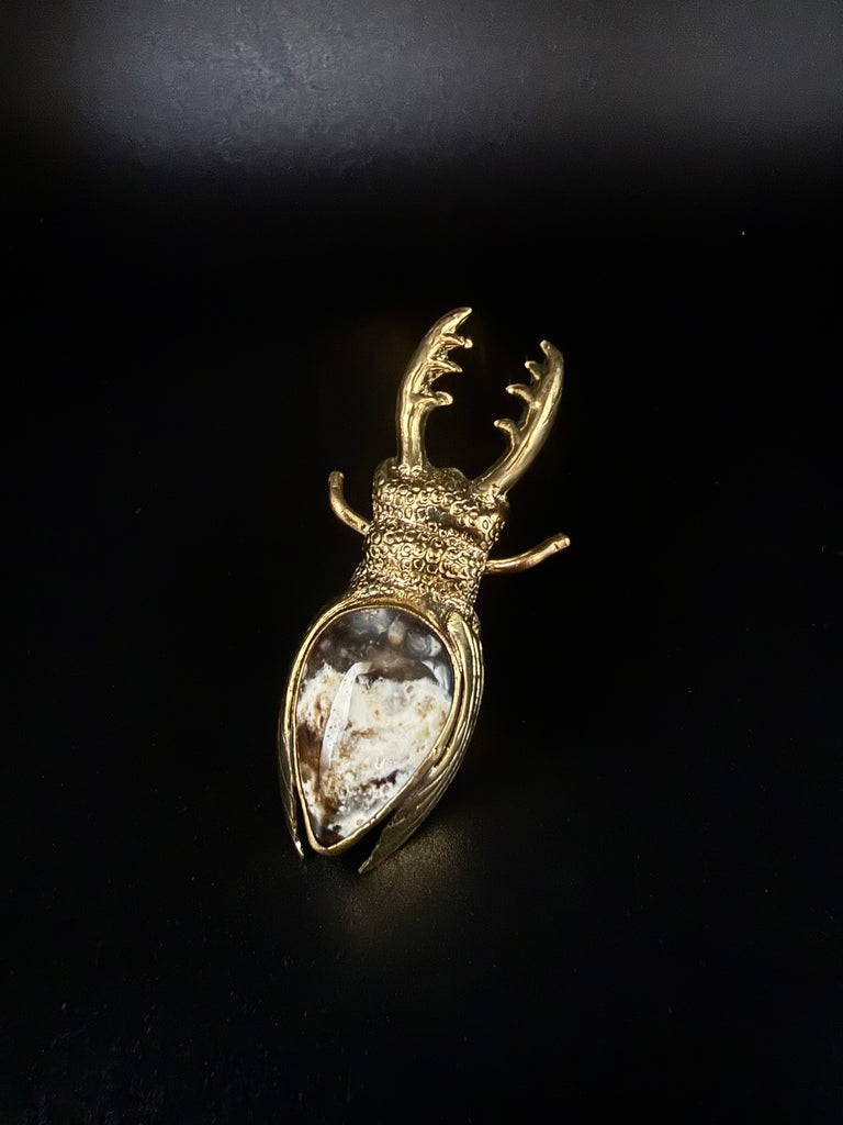 Stag Beetle  Ring
