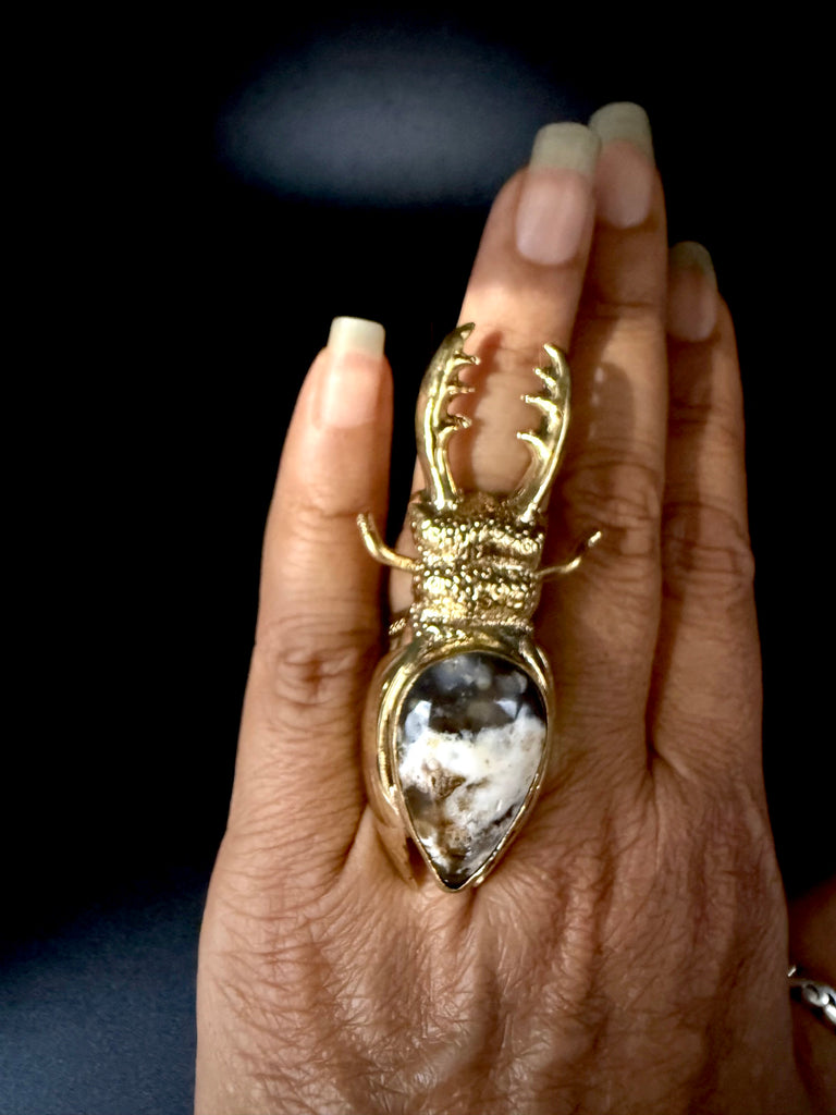 Stag Beetle  Ring