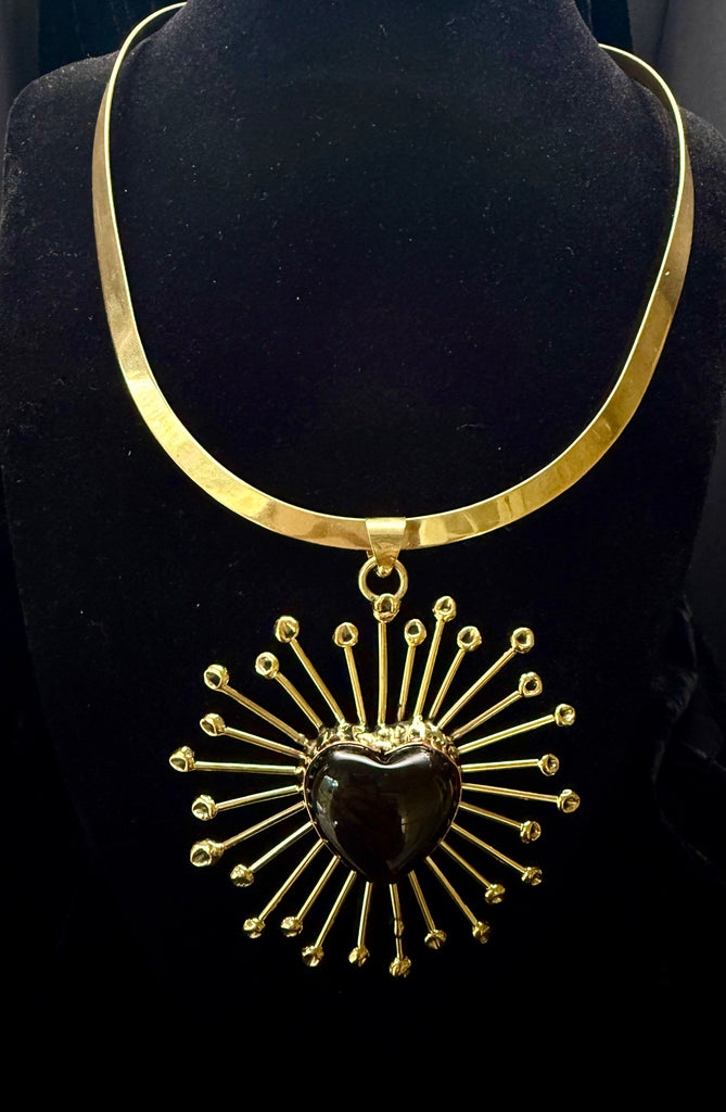 Red Heart God Necklace