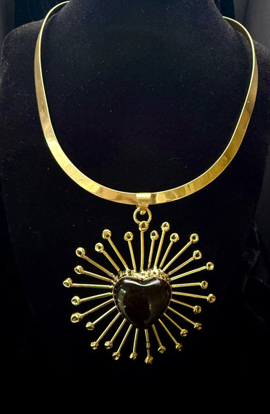 Red Heart God Necklace