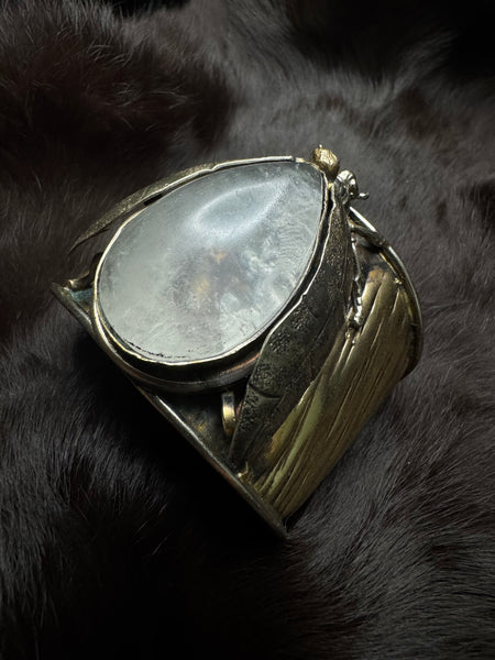 Scarab Beetle Magical Quartz Garden Bracelet