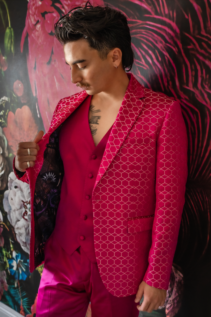 Osiris Honeycomb Pink Suit