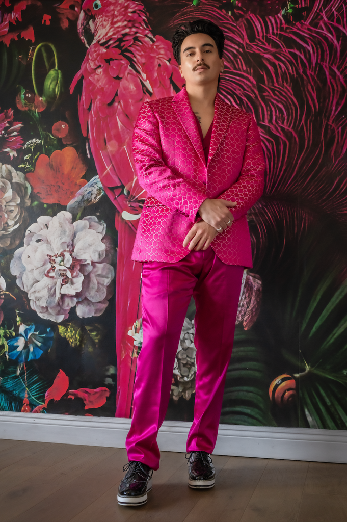 Osiris Honeycomb Pink Suit