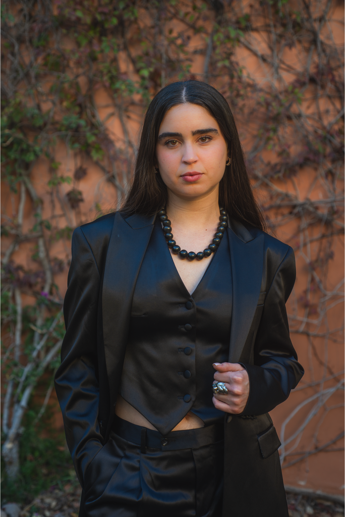Celeste Long Jacket Black