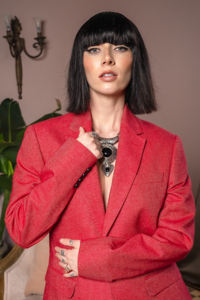 Oasis Jasper Red Suit